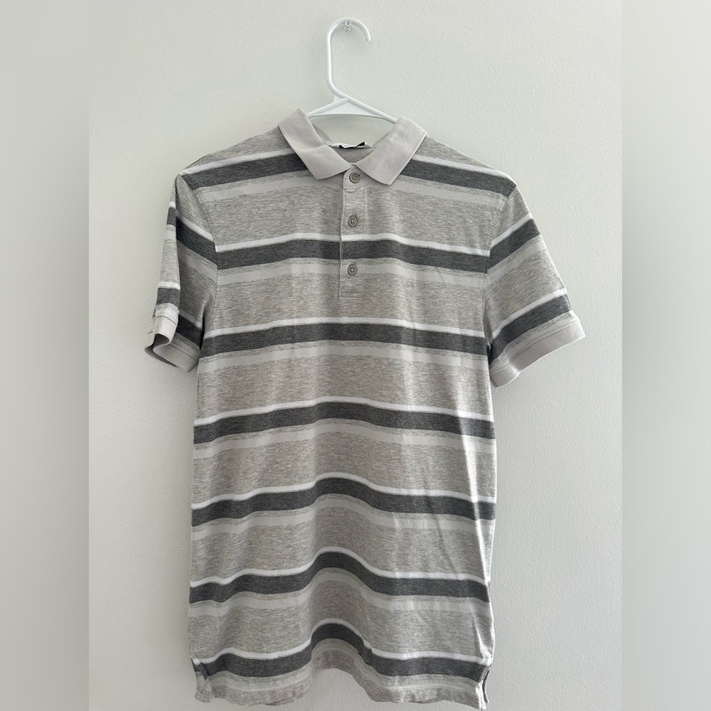 Calvin Klein Gray Polo Size M